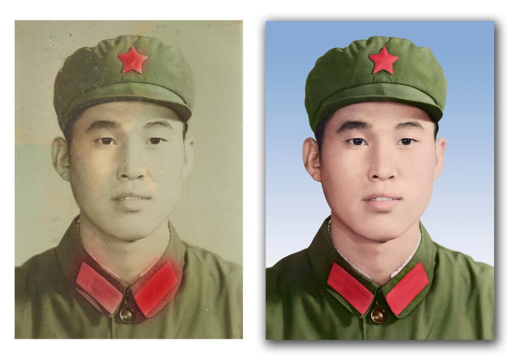 桥东破损照片修复-18